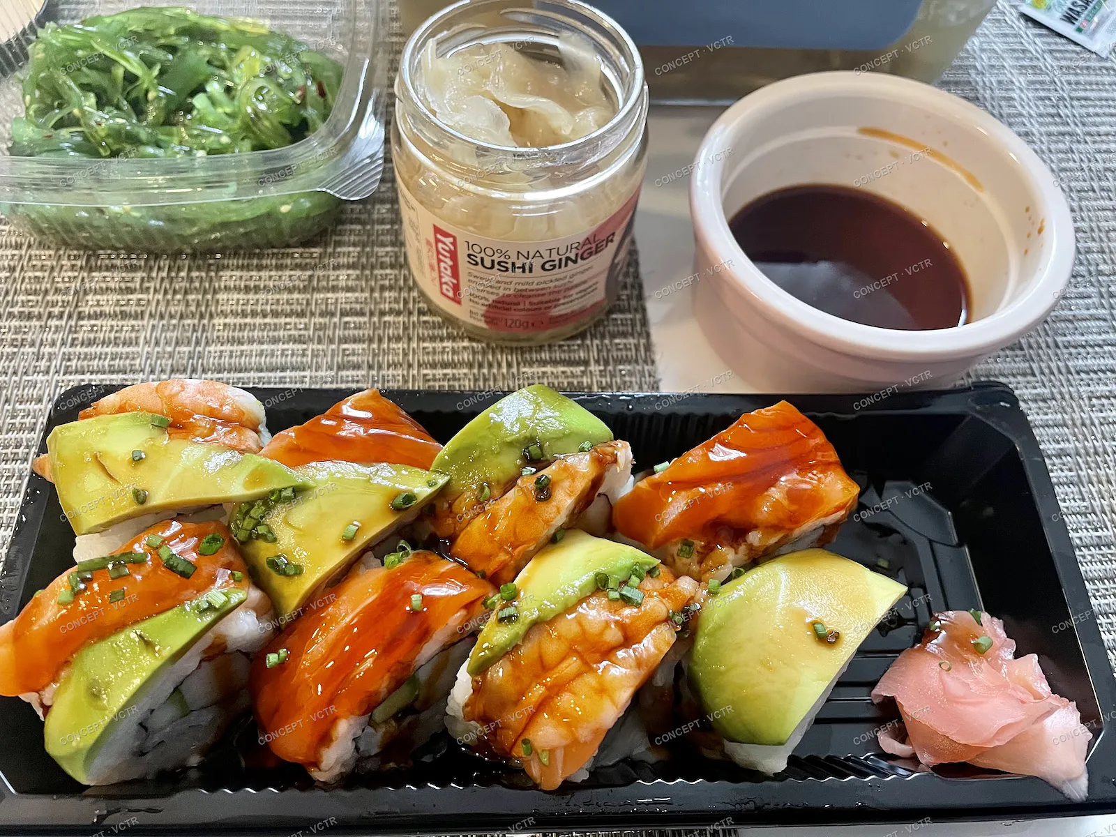 Fresh sushi made at Yokisa